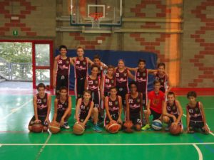 2016-17 Under14 foto squadra amichevole vs Gorle 2016-09-23